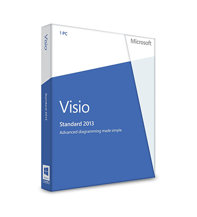 Microsoft Visio 2013 Standard, D86-04736 certificat electronic