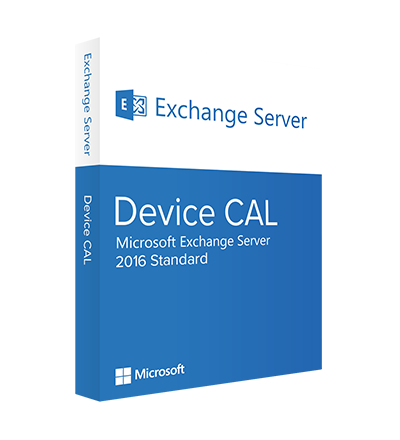 Microsoft Exchange Server 2016 Standard Device CAL, 381-04396 certificat electronic