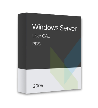 Microsoft Windows Server 2008 RDS User CAL, 6VC-02073 certificat electronic