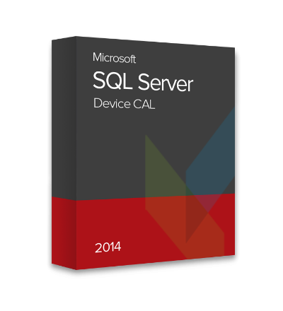Microsoft SQL Server 2014 Device CAL, 359-06320 certificat electronic