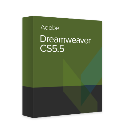 Adobe Dreamweaver CS5.5 ENG ESD (ADB-DREAM-CS5.5-EN) certificat electronic