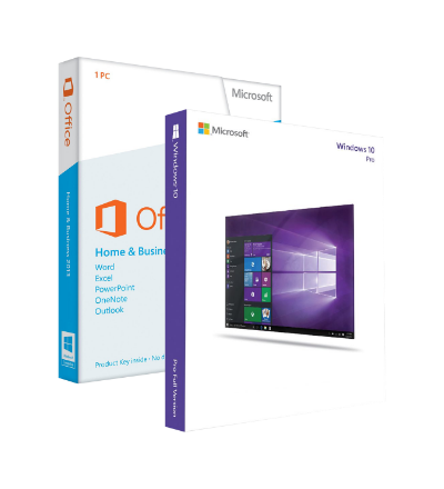 Windows 10 Pro + Office 2013 Home and Business (W10-O13-ESD) certificat electronic