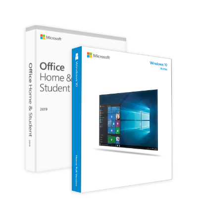 Windows 10 Home + Office 2019 Home and Student certificat electronic