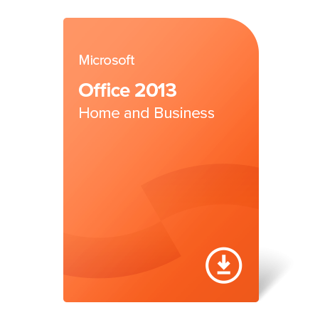 Microsoft Office 2013 Home and Business, T5D-01575 certificat electronic