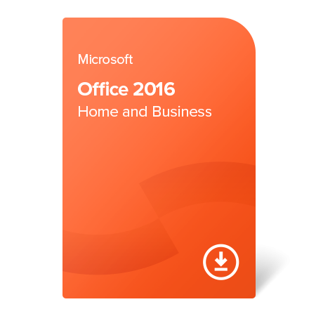 Office 2016 Home and Business (T5D-02316) certificat electronic