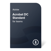 Adobe Acrobat DC Standard for teams (Multi-Language) – 1 an
