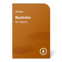 Adobe Illustrator for teams (Multi-Language) – 1 an