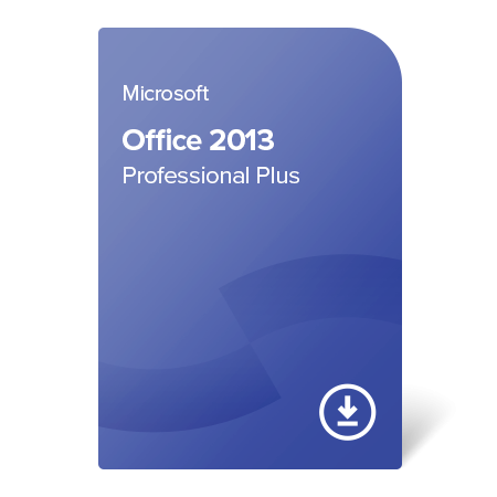 Microsoft Office 2013 Professional Plus, 79P-04749 elektronický certifikát