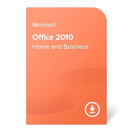 Microsoft Office 2010 Home and Business (T5D-00292) elektronický certifikát