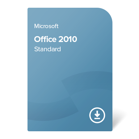 Microsoft Office 2010 Standard OLP NL, 021-10257 elektronický certifikát