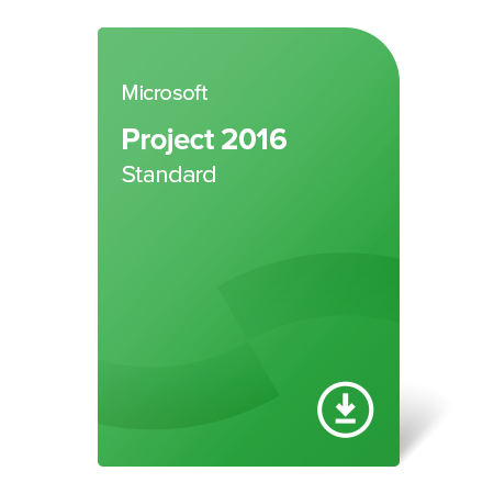 Microsoft Project 2016 Standard (Z9V-00360) elektronický certifikát