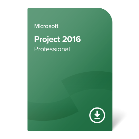 Microsoft Project 2016 Professional (H30-05464) elektronický certifikát