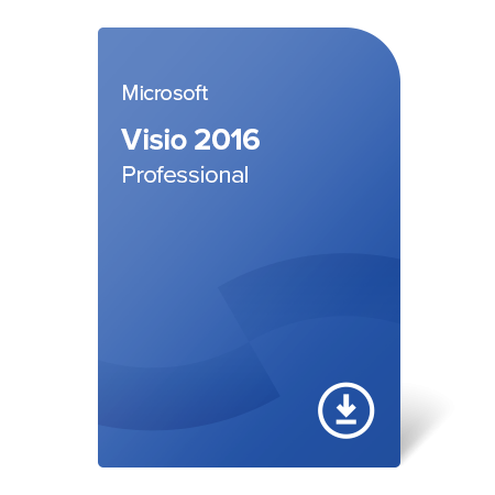 Microsoft Visio 2016 Professional (D87-07133) elektronický certifikát