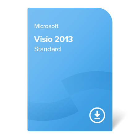Microsoft Visio 2013 Standard (AAA-02357) elektronický certifikát