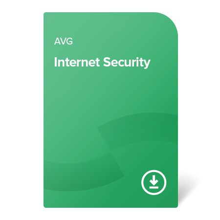 AVG Internet Security – 1 rok Pre 10 zariadení, elektronický certifikát