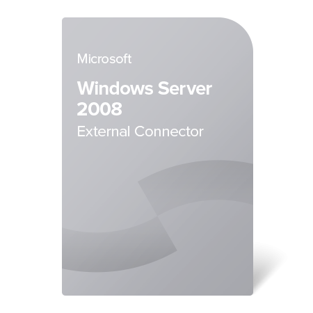 Microsoft Windows Server 2008 External Connector, R39-01181 elektronický certifikát