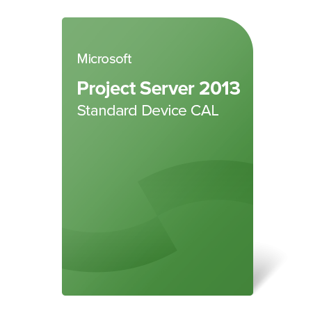 Microsoft Project Server 2013 Standard Device CAL OLP NL, H21-03304 elektronický certifikát