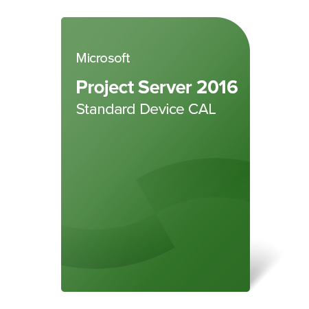Microsoft Project Server 2016 Standard Device CAL OLP NL, H21-03451 elektronický certifikát