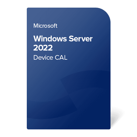 Microsoft Windows Server 2022 Device CAL digital certificate