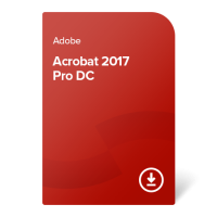 Adobe Acrobat 2017 Pro DC (EN) – trvalé vlastníctvo