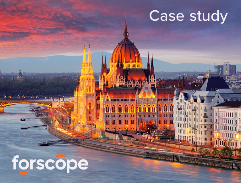 Budapeštianska samospráva ušetrila nákupom softvéru od Forscope 73 % nákladov